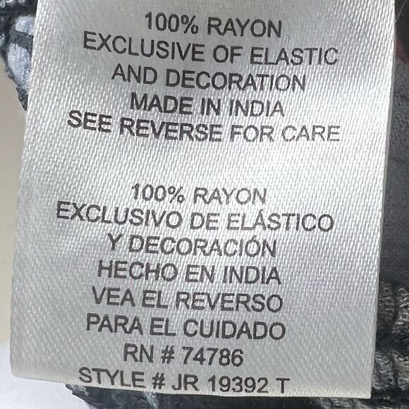 Patrons of Peace Blue & Orange Floral Crop Cami - Picture 8 of 11